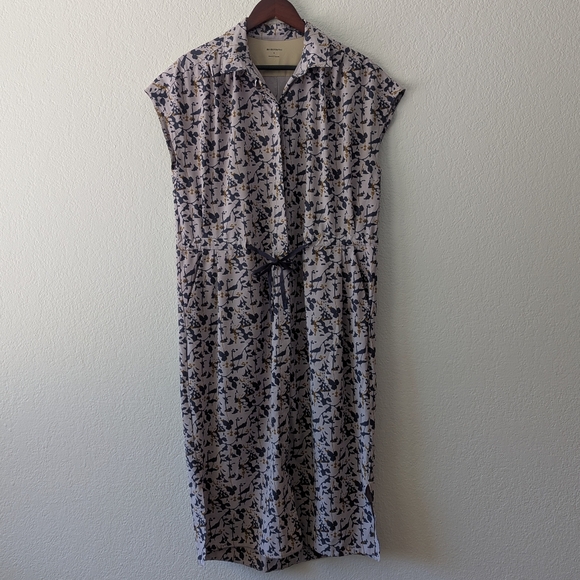 REI Dresses & Skirts - REI Sun Up Shirt Dress Floral Midi Size M